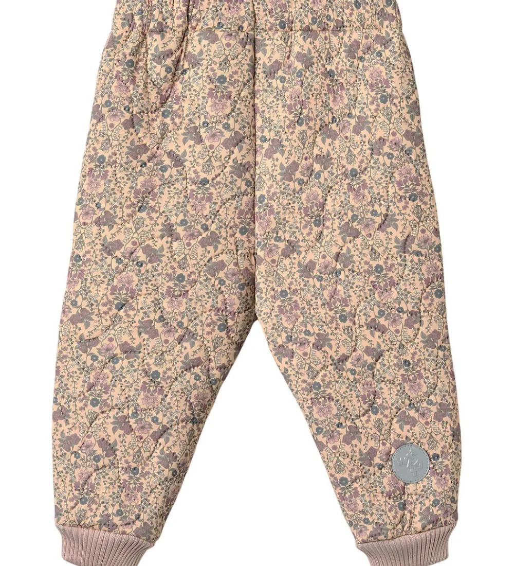 Termotøj-Wheat Termobukser - Alex - Mellow Peach Tapestry