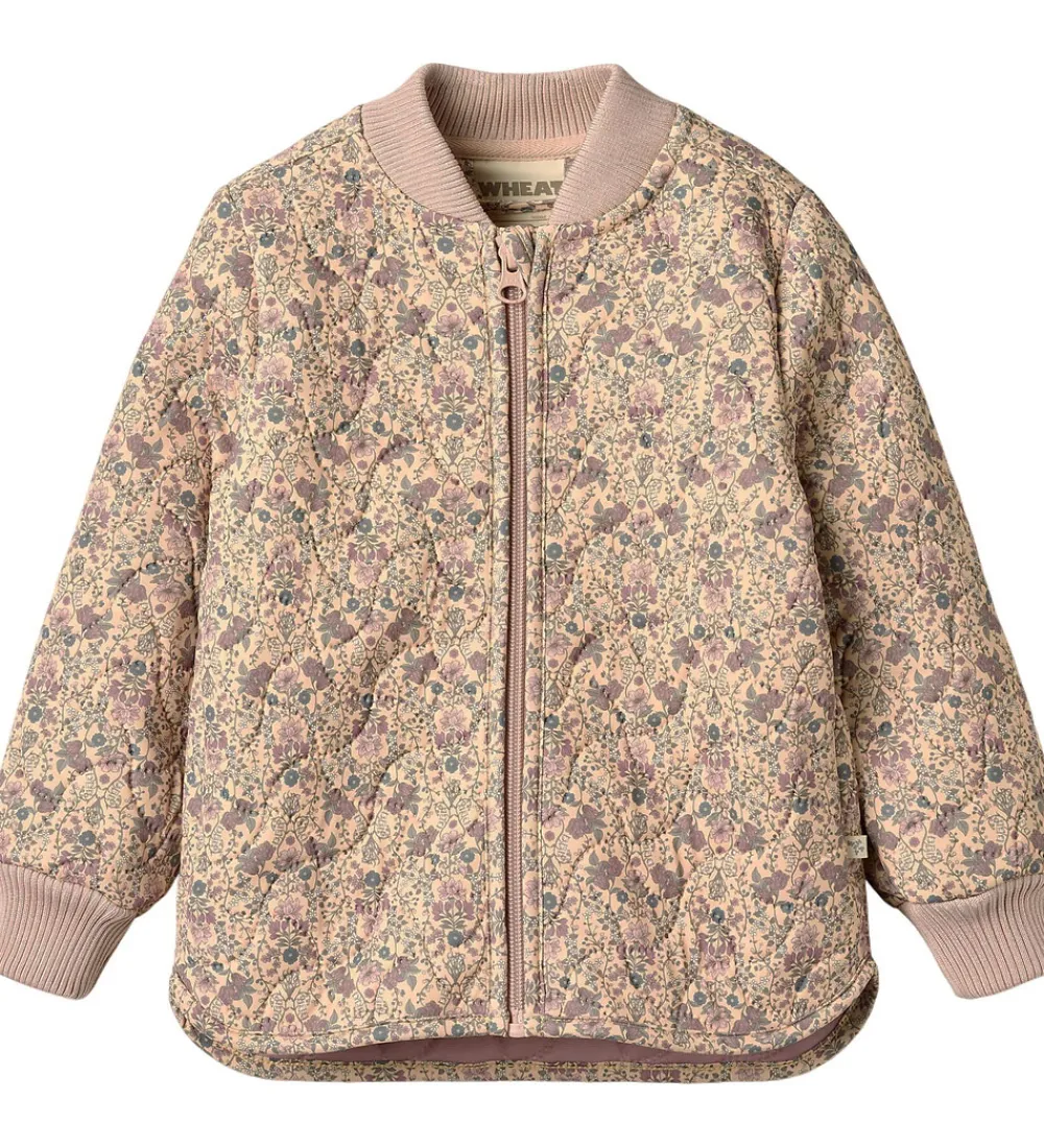 Termotøj-Wheat Termojakke - Loui - Mellow Peach Tapestry