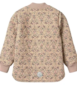 Termotøj-Wheat Termojakke - Loui - Mellow Peach Tapestry