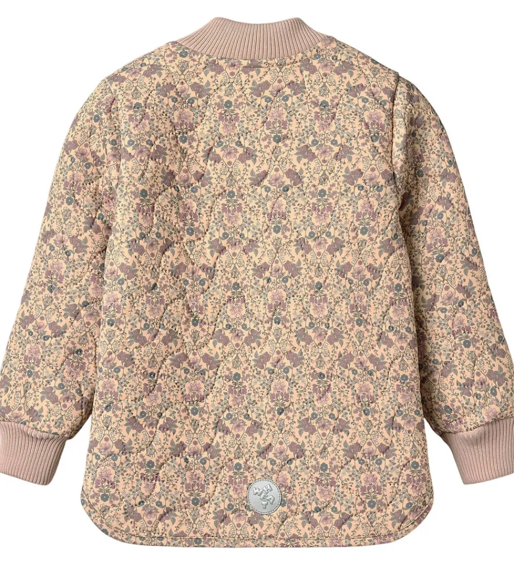 Termotøj-Wheat Termojakke - Loui - Mellow Peach Tapestry