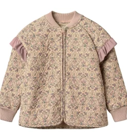 Termotøj-Wheat Termojakke m. Fleece - Ellas - Mellow Peach Tapestry