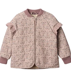 Wheat Termotøj*Termojakke m. Fleece - Ellas - Rose Dust Tapestry