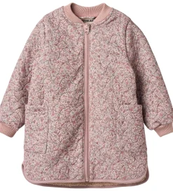 Termotøj-Wheat Termojakke m. Fleece - Helga - Soft Lavender Flowers