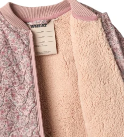Termotøj-Wheat Termojakke m. Fleece - Helga - Soft Lavender Flowers