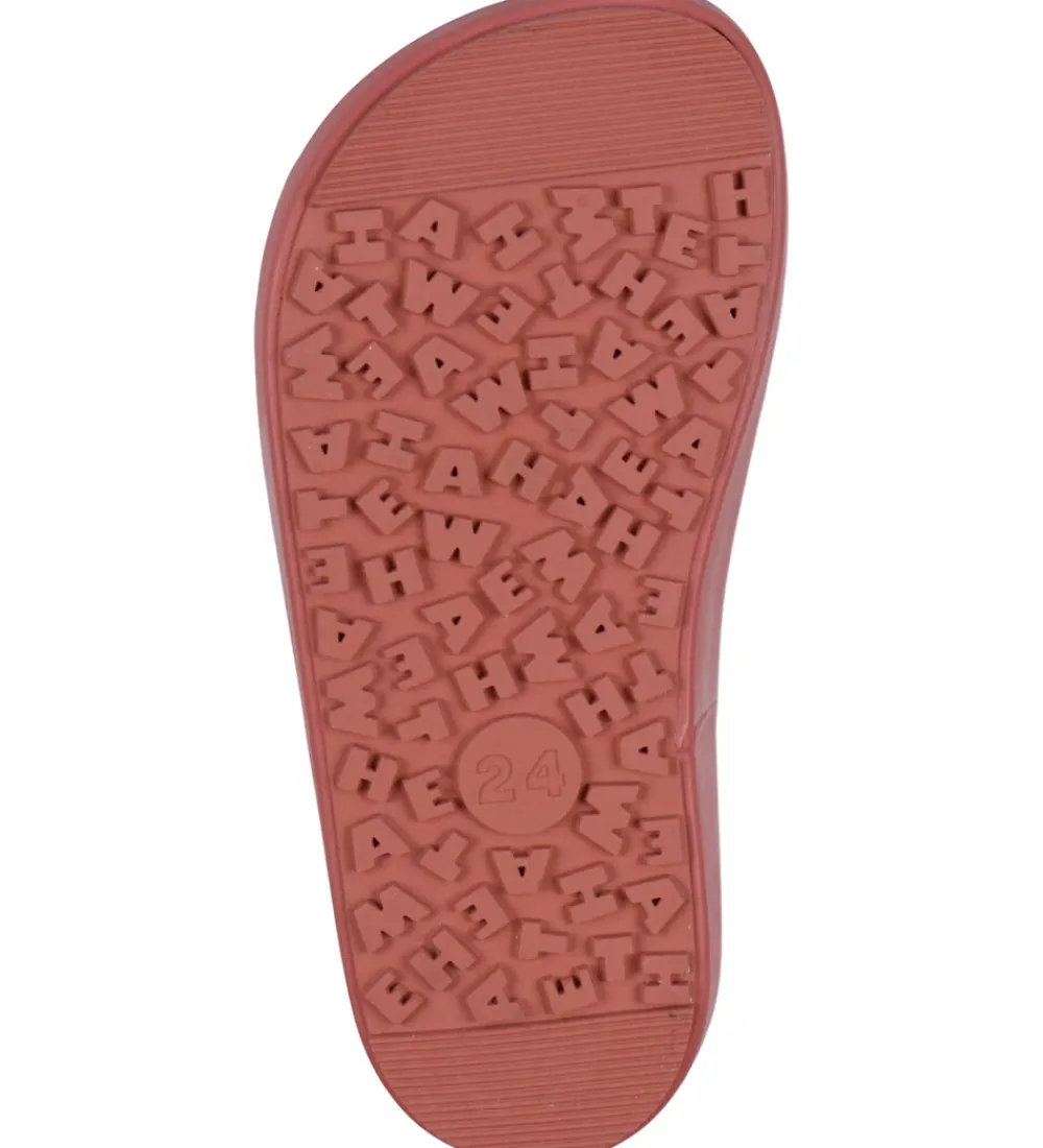 Wheat Termostøvler|Gummistøvler*Termostøvler - Barfods - Raspberry