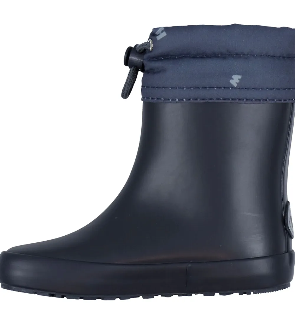 Gummistøvler-Wheat Termostøvler - Barfods - Navy
