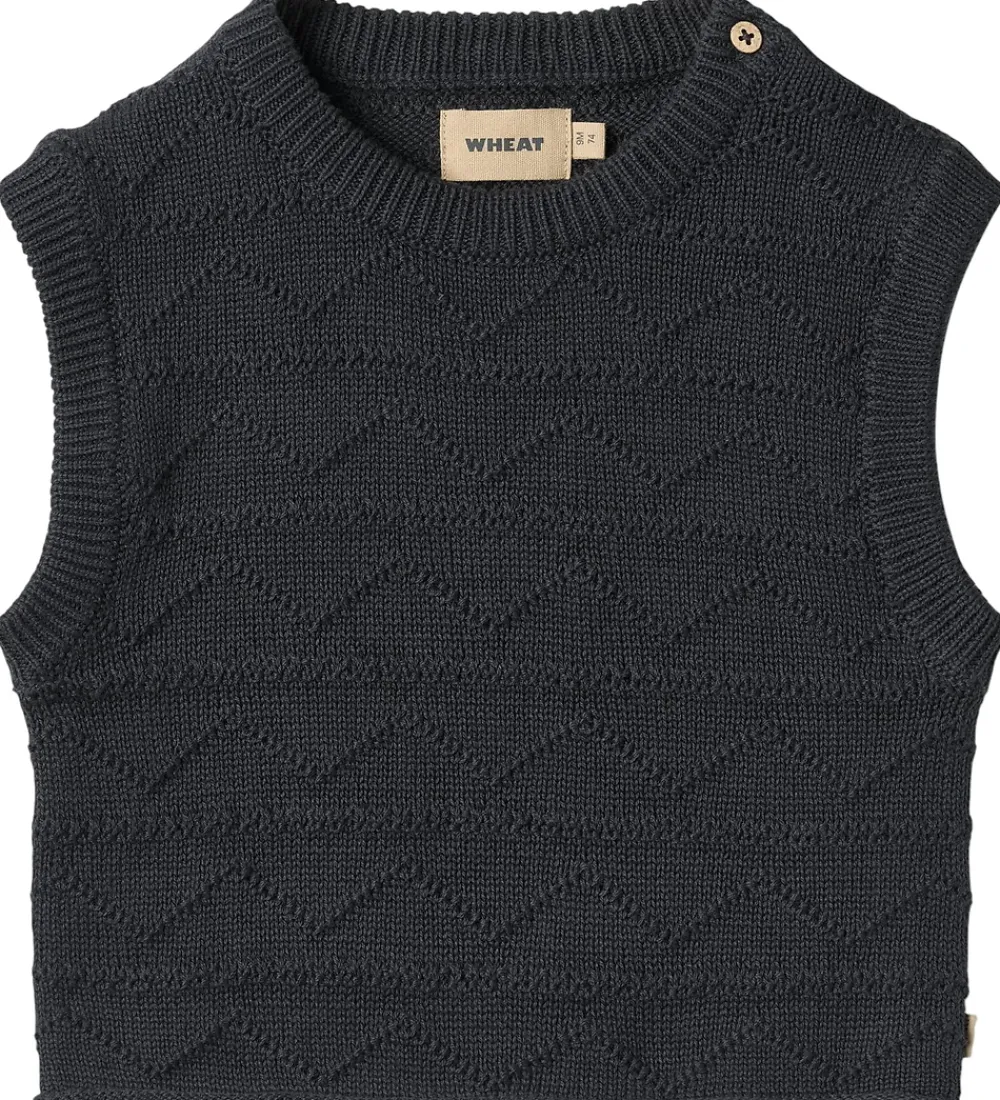 Veste-Wheat Vest - Strik - Bobby - Navy