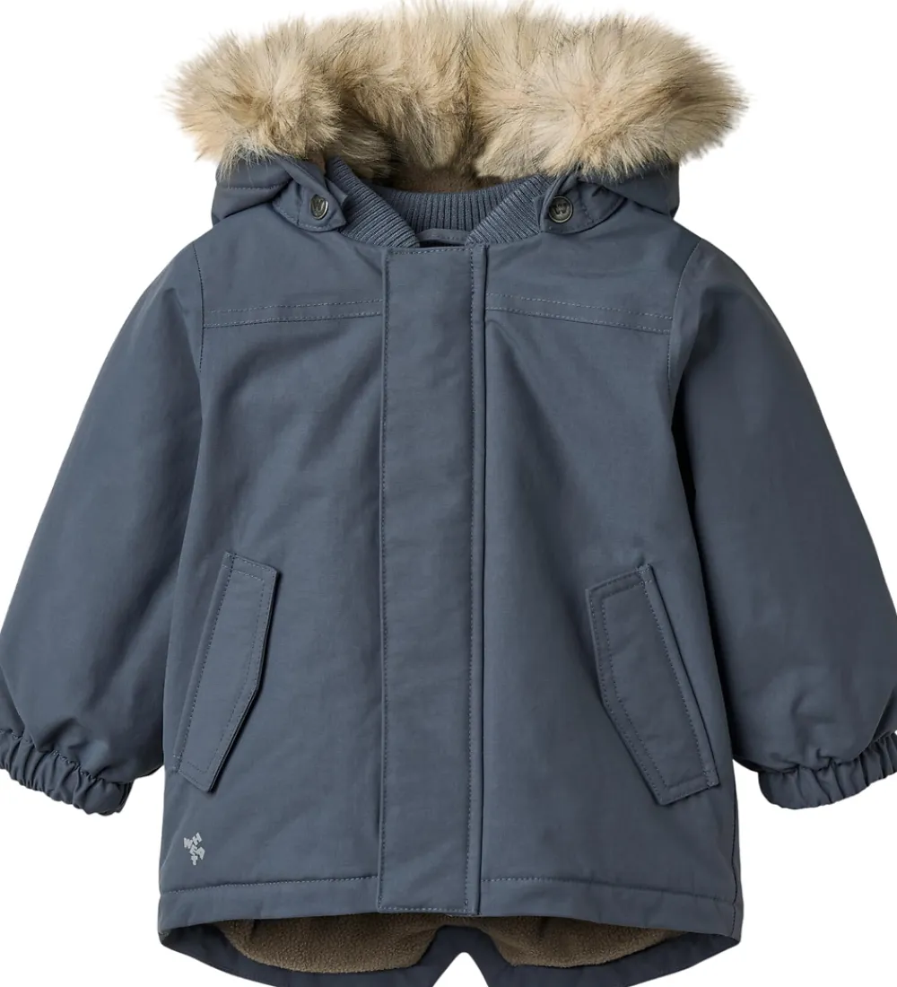 Vinterjakker-Wheat Vinterjakke - Kasper - Greyblue