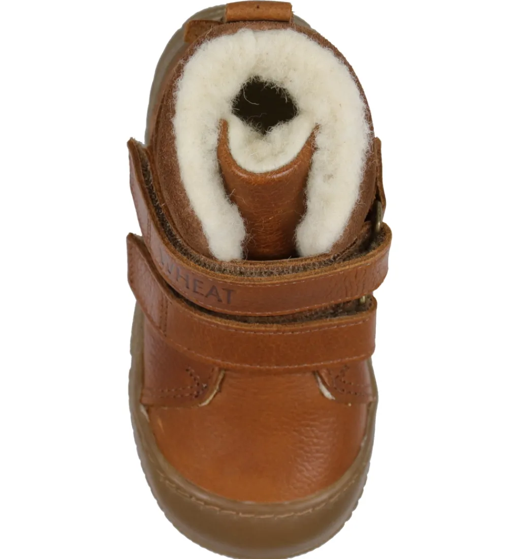 Wheat Begyndersko*Vinterstøvler - Snug Prewalker Tex - Cognac