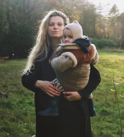 Bæreseler &Amp; Vikler-Wildride Bæresele - Hør - Camel Linen - Camel