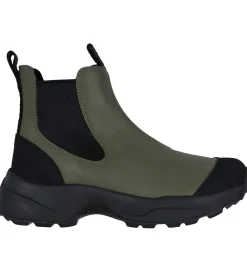 Woden Gummistøvler*Gummistøvler - Kort - Siri - Dark Olive/Black