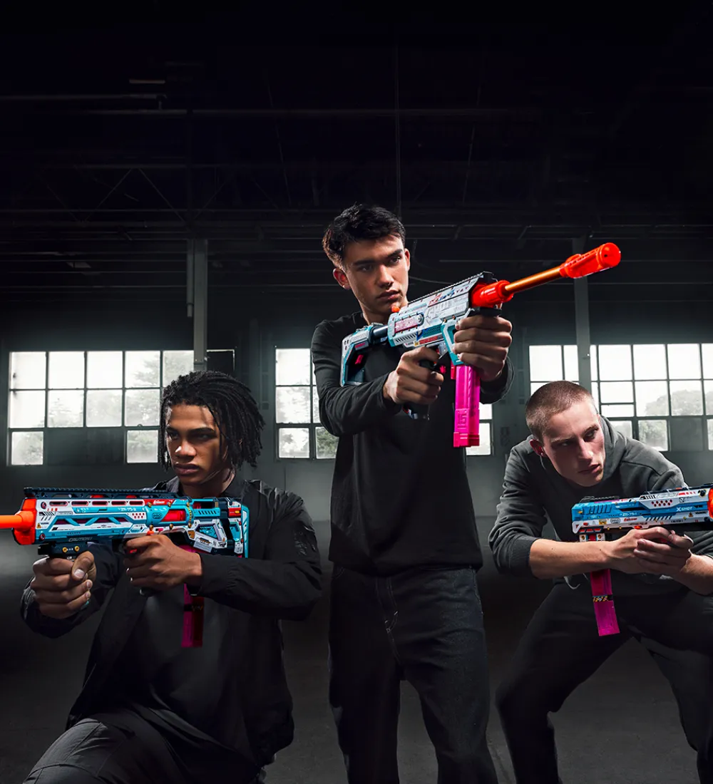 Udeleg Og Udendørs Legetøj-X-SHOT Skumgevær - Piston Pump - Motoriseret - Pro Blaster