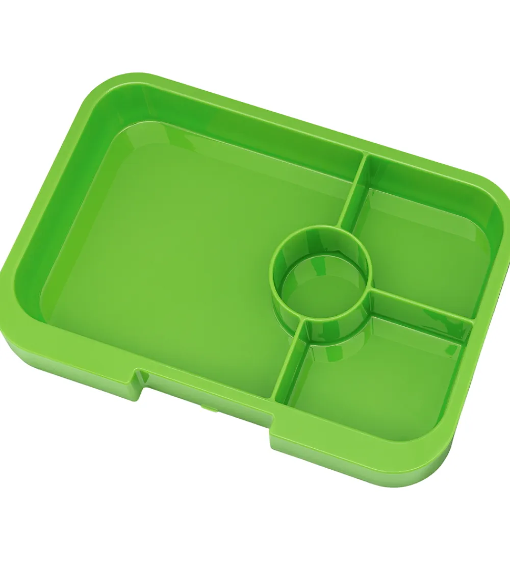 Yumbox Skole|Madkasser*Madkasse m. 4 Rum - Bento Tapas - Lime Green