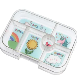 Skole|Madkasser-Yumbox Madkasse m. 6 Rum - Bento Original - Lavande purple