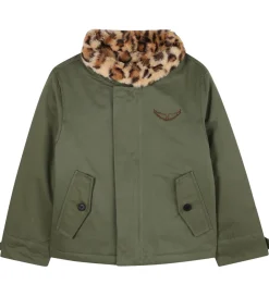 Overgangsjakker-Zadig & Voltaire Jakke - Jess - Khaki