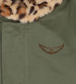 Overgangsjakker-Zadig & Voltaire Jakke - Jess - Khaki
